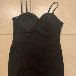 Black Guess Mesh Dress